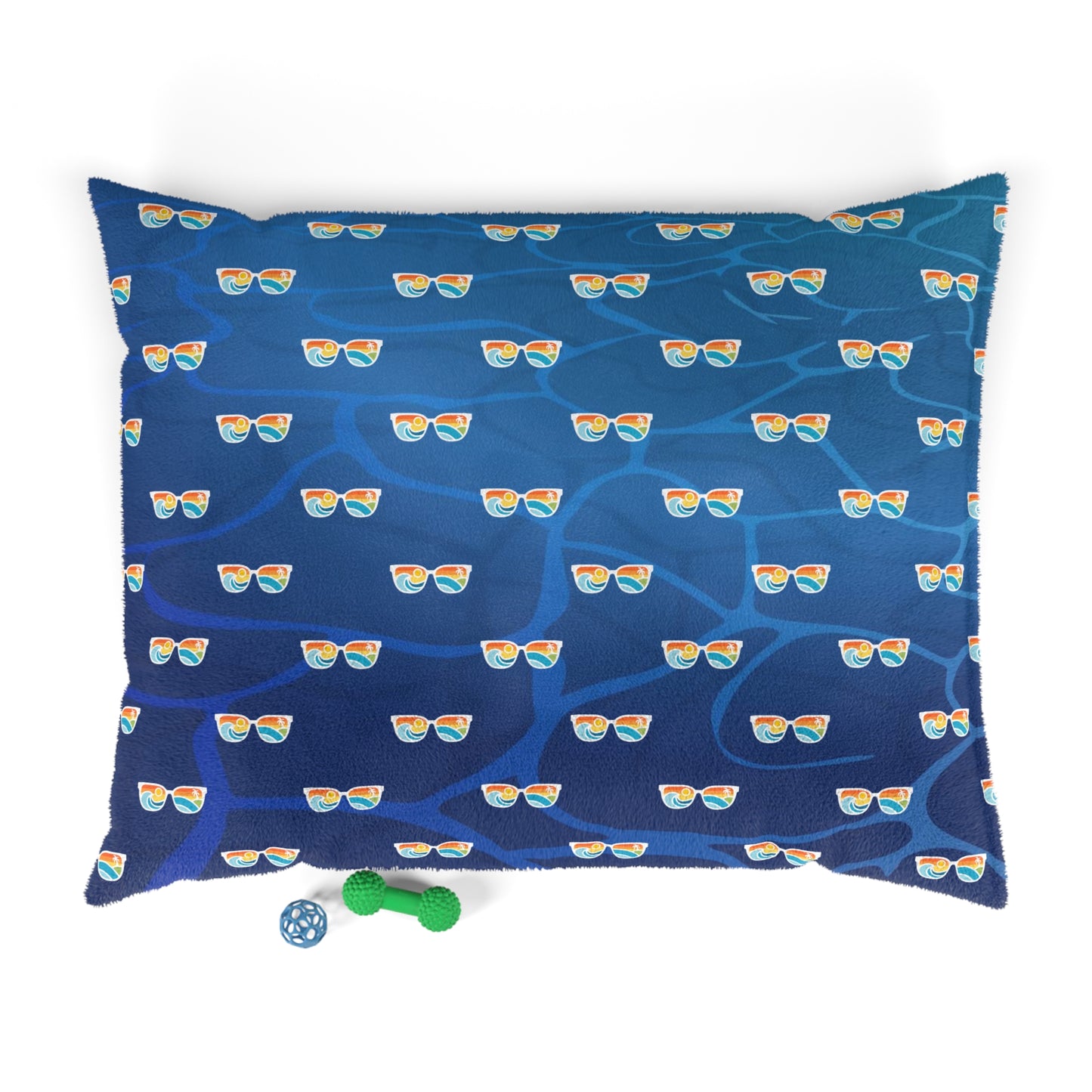 Sunglasses Summer All Pattern Pet Bed