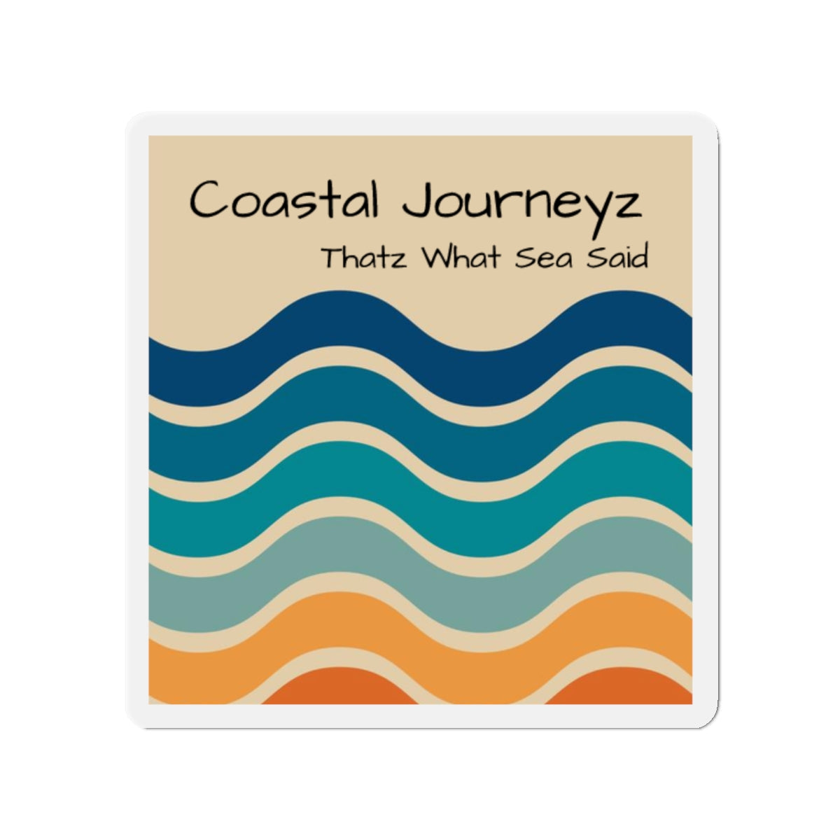 Thatz What Sea Said Die-Cut Magnets