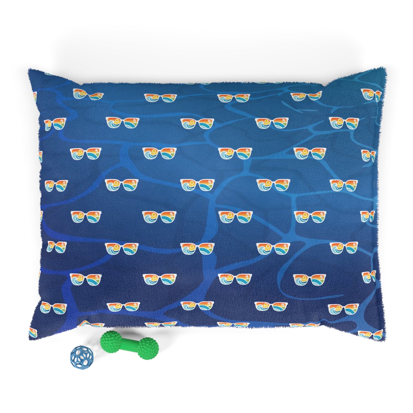 Sunglasses Summer All Pattern Pet Bed