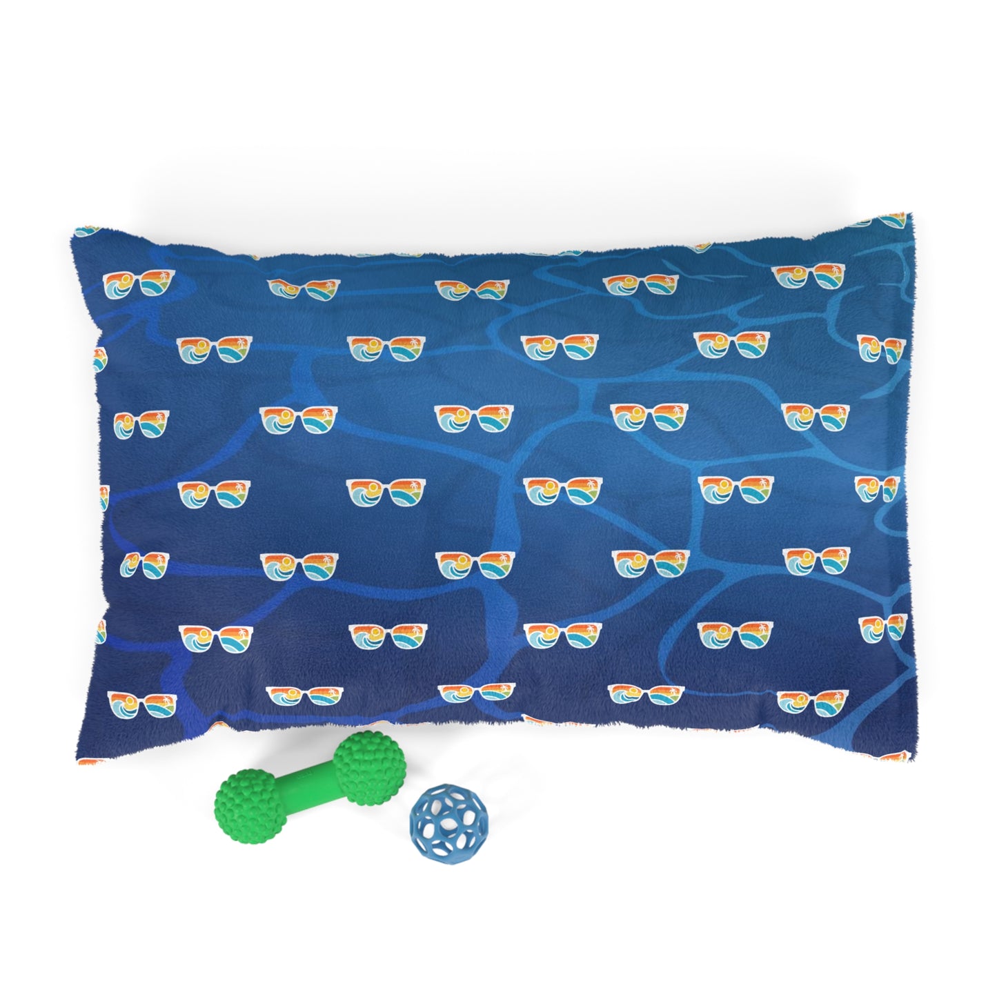 Sunglasses Summer All Pattern Pet Bed