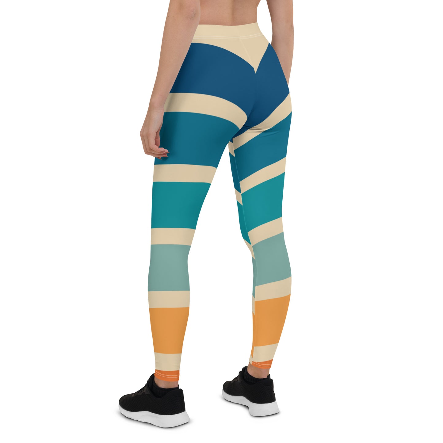 Retro Beach Vibe Leggings