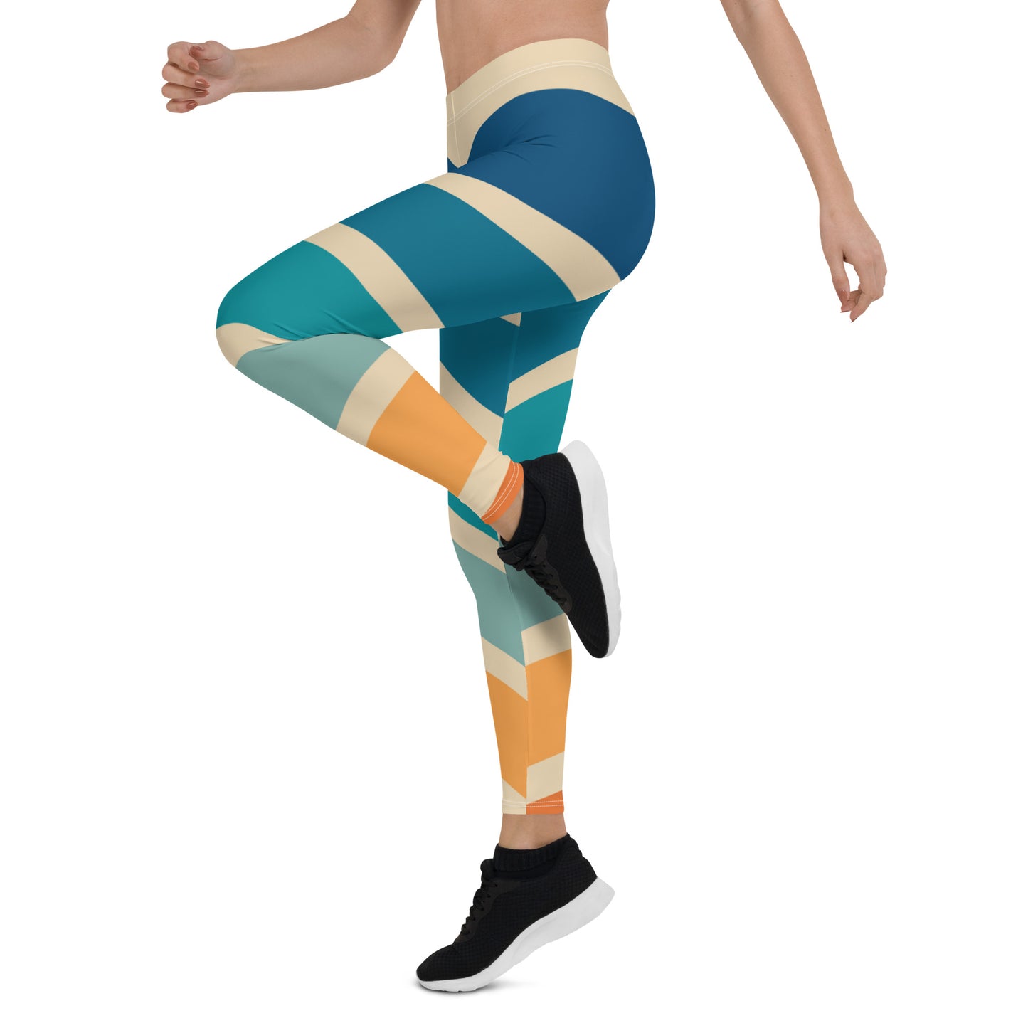 Retro Beach Vibe Leggings