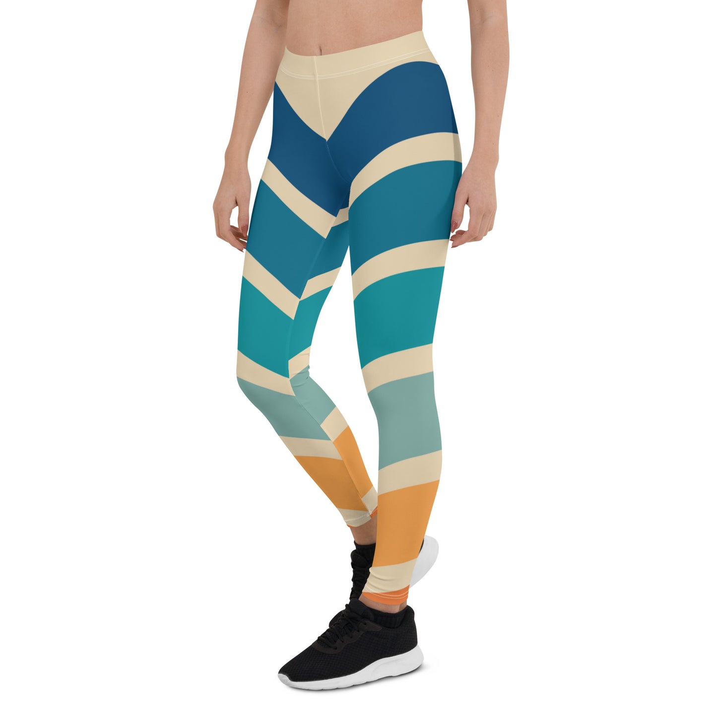 Retro Beach Vibe Leggings