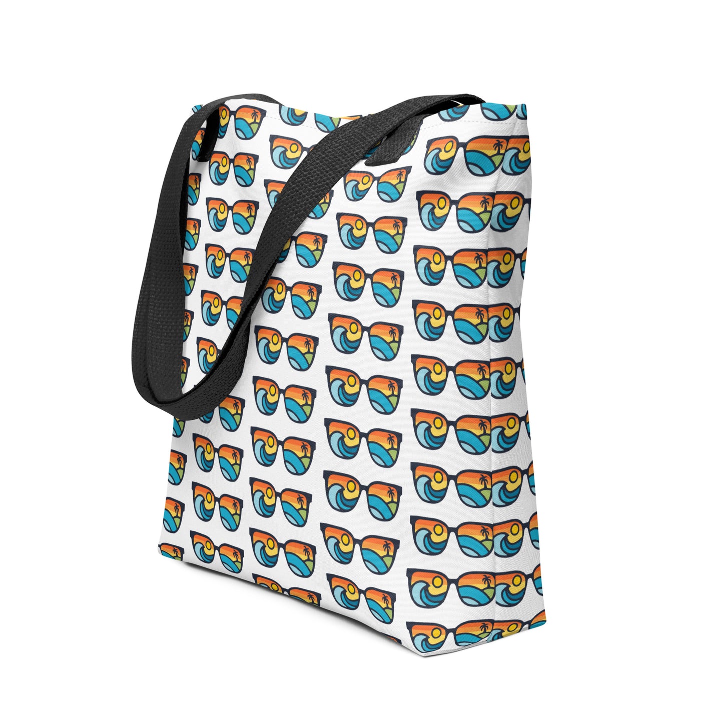 Retro Summer Shade Tote Bag