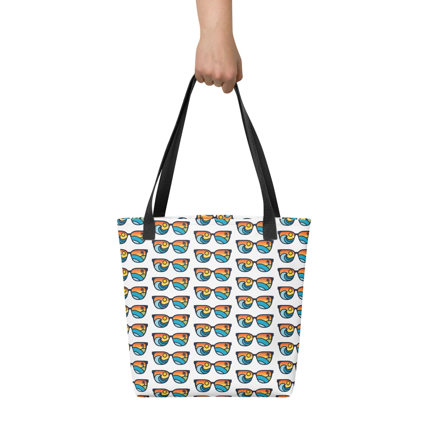 Retro Summer Shade Tote Bag