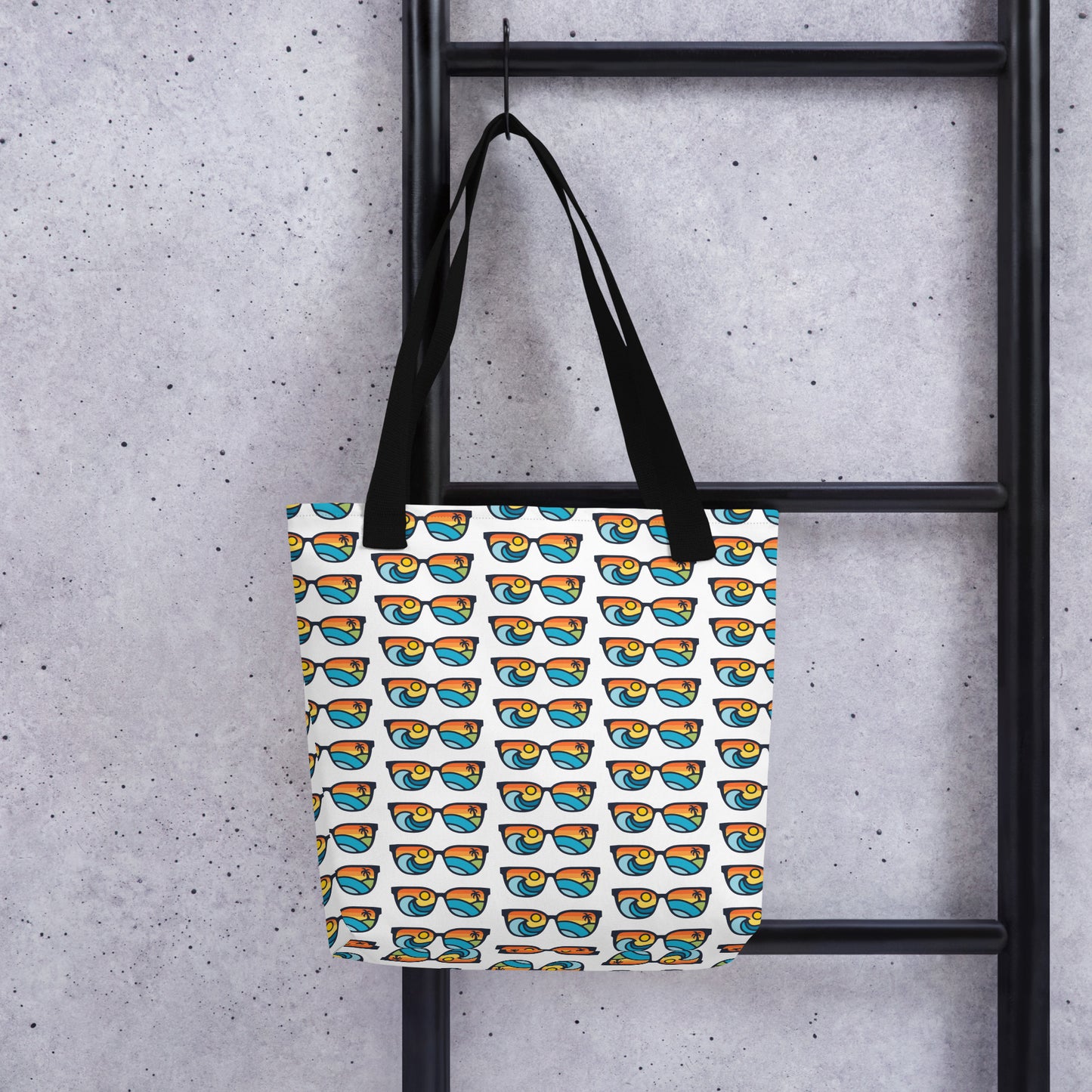 Retro Summer Shade Tote Bag