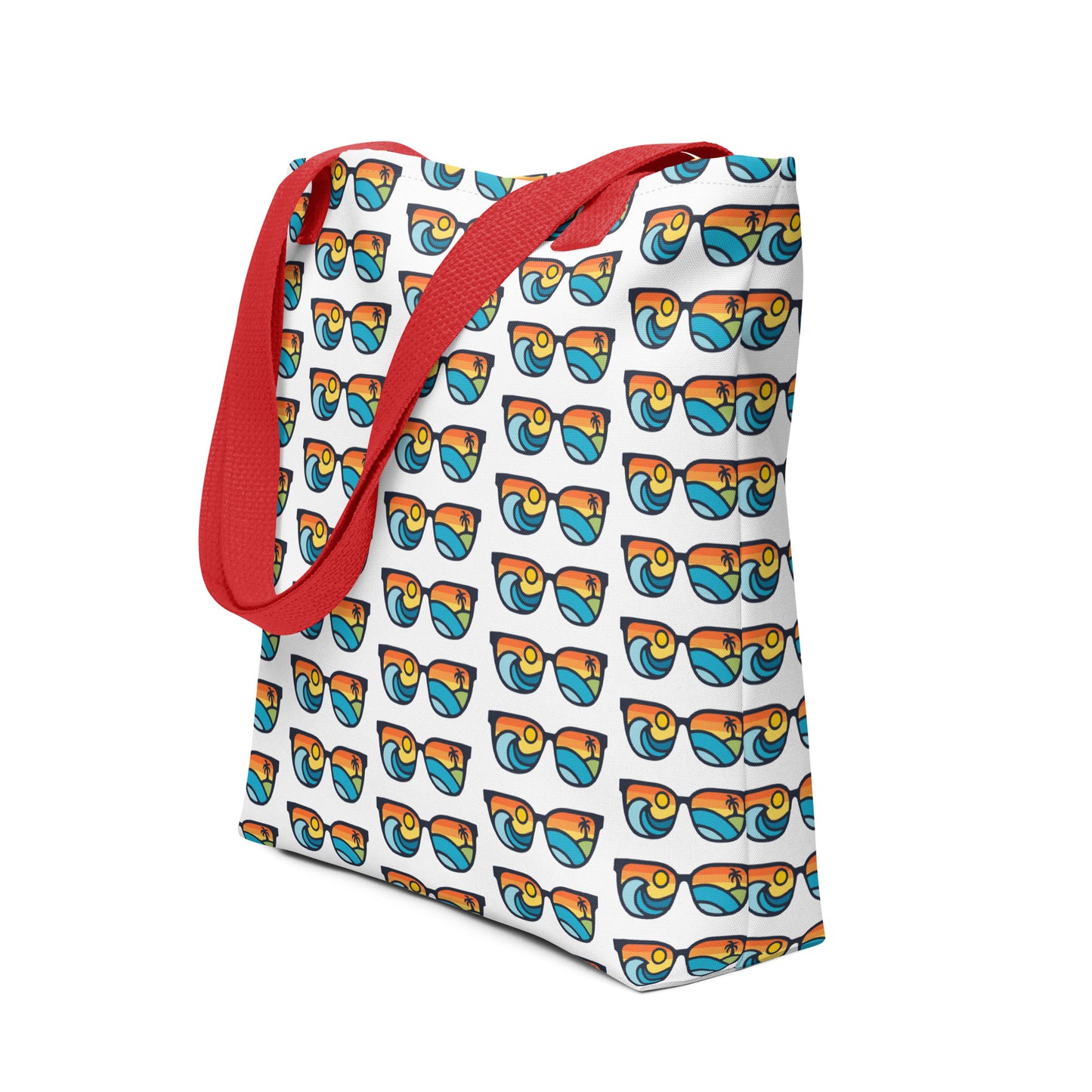 Retro Summer Shade Tote Bag