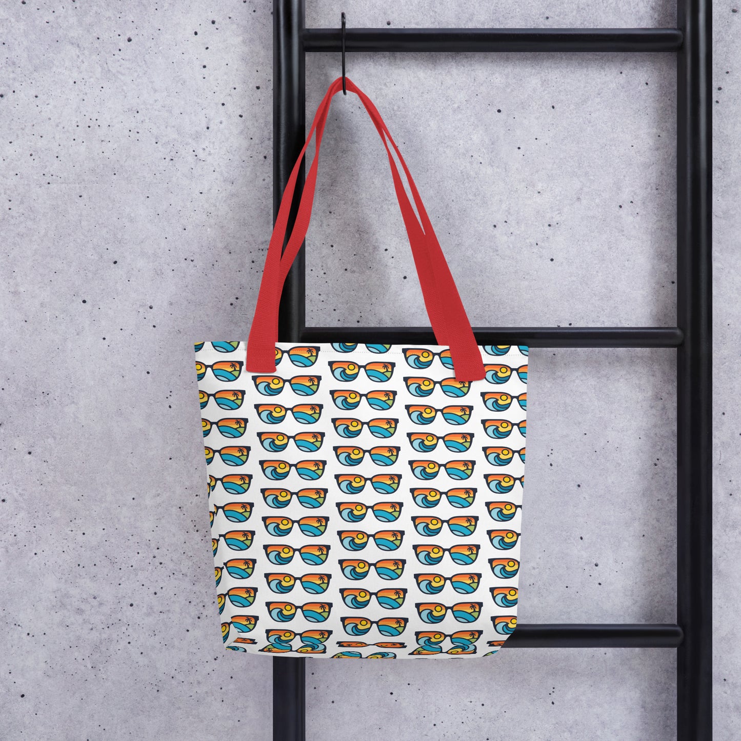 Retro Summer Shade Tote Bag