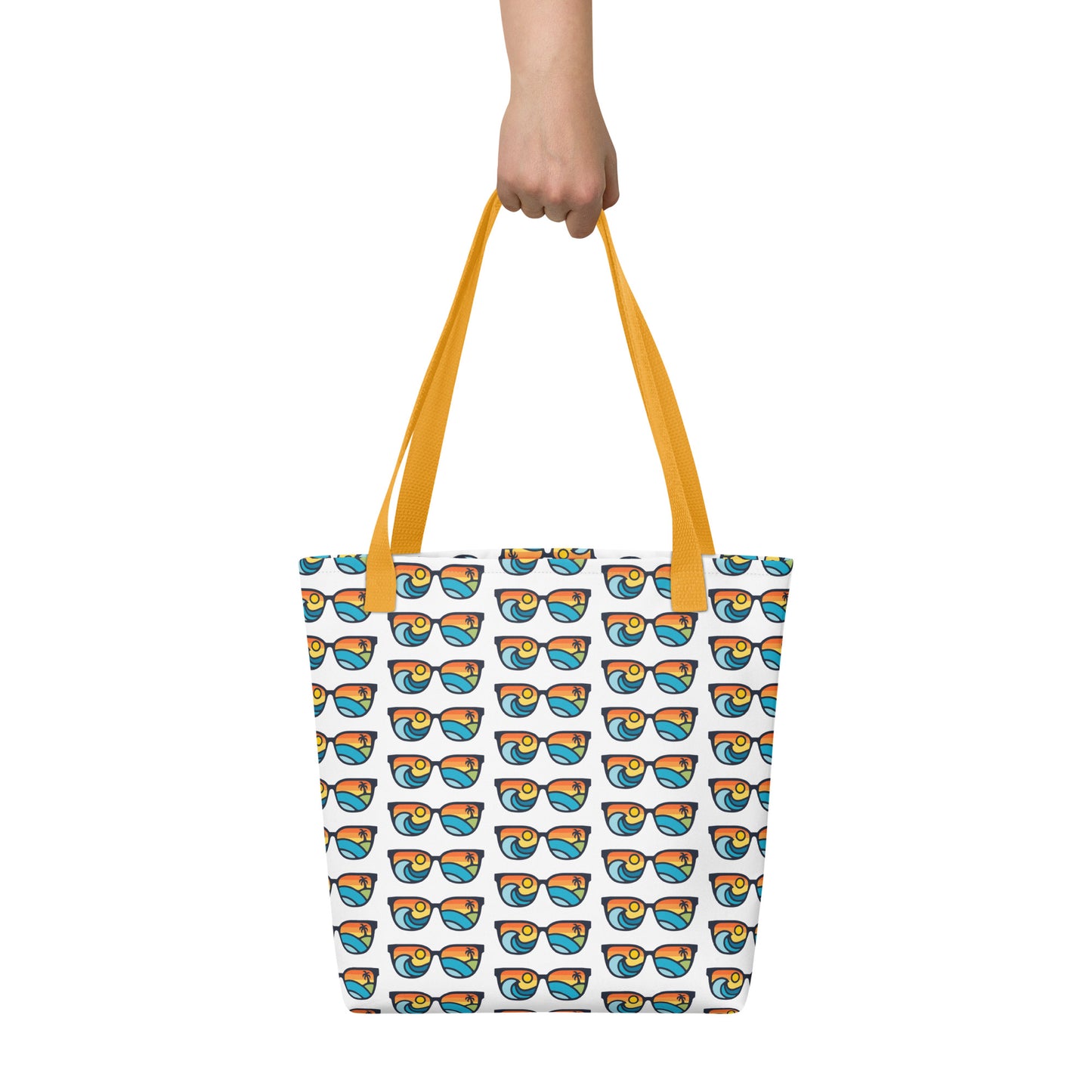 Retro Summer Shade Tote Bag