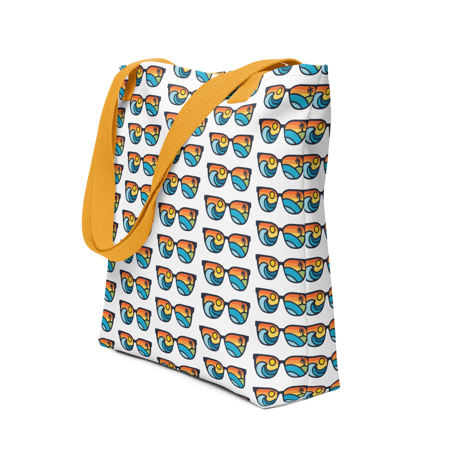 Retro Summer Shade Tote Bag