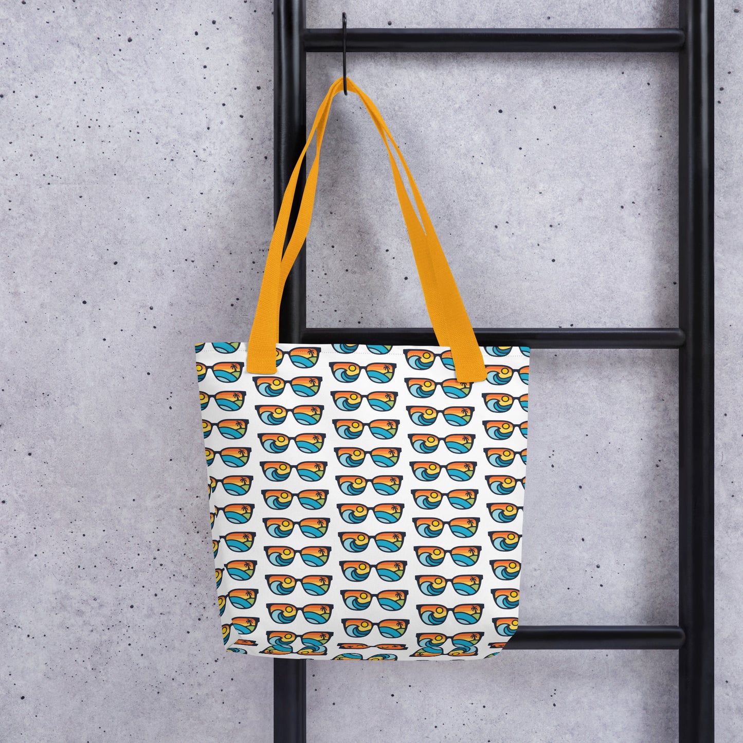 Retro Summer Shade Tote Bag