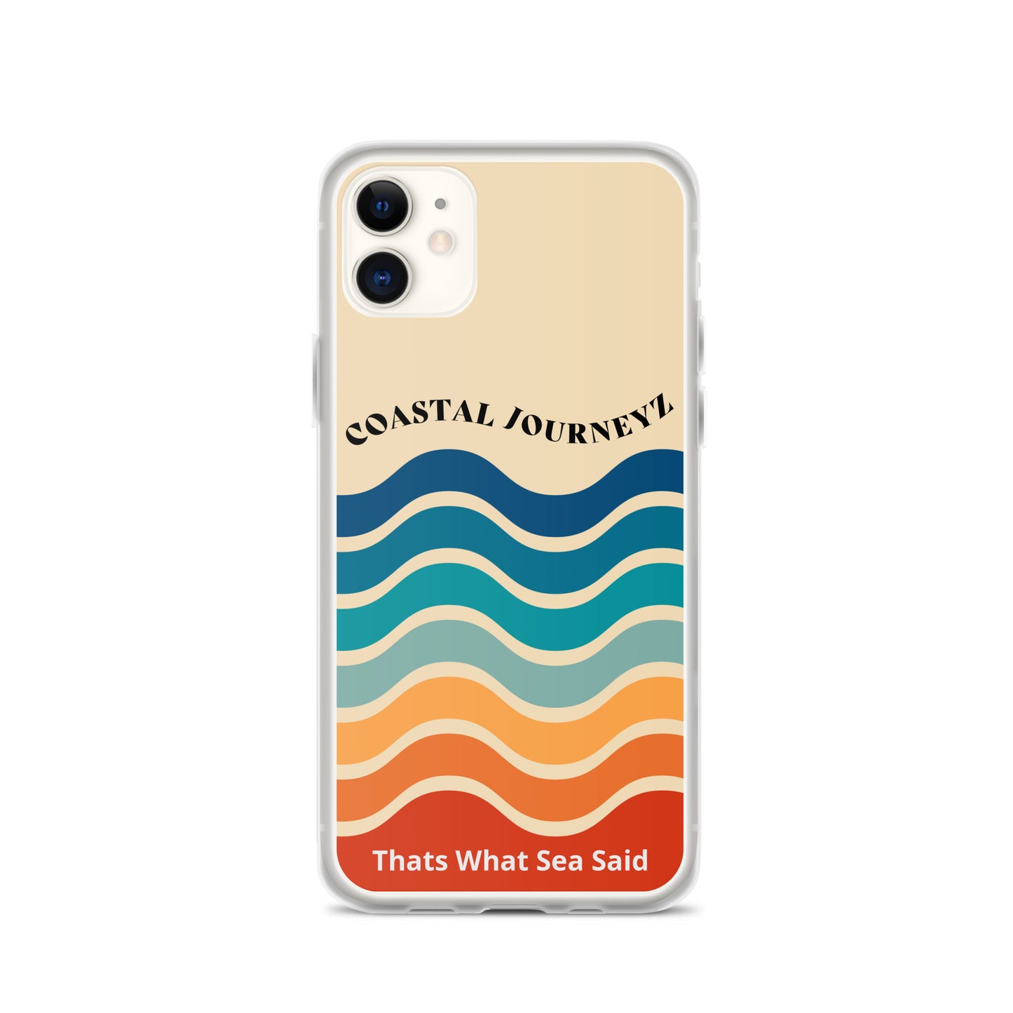 Coastal Journeyz Clear Case for iPhone®