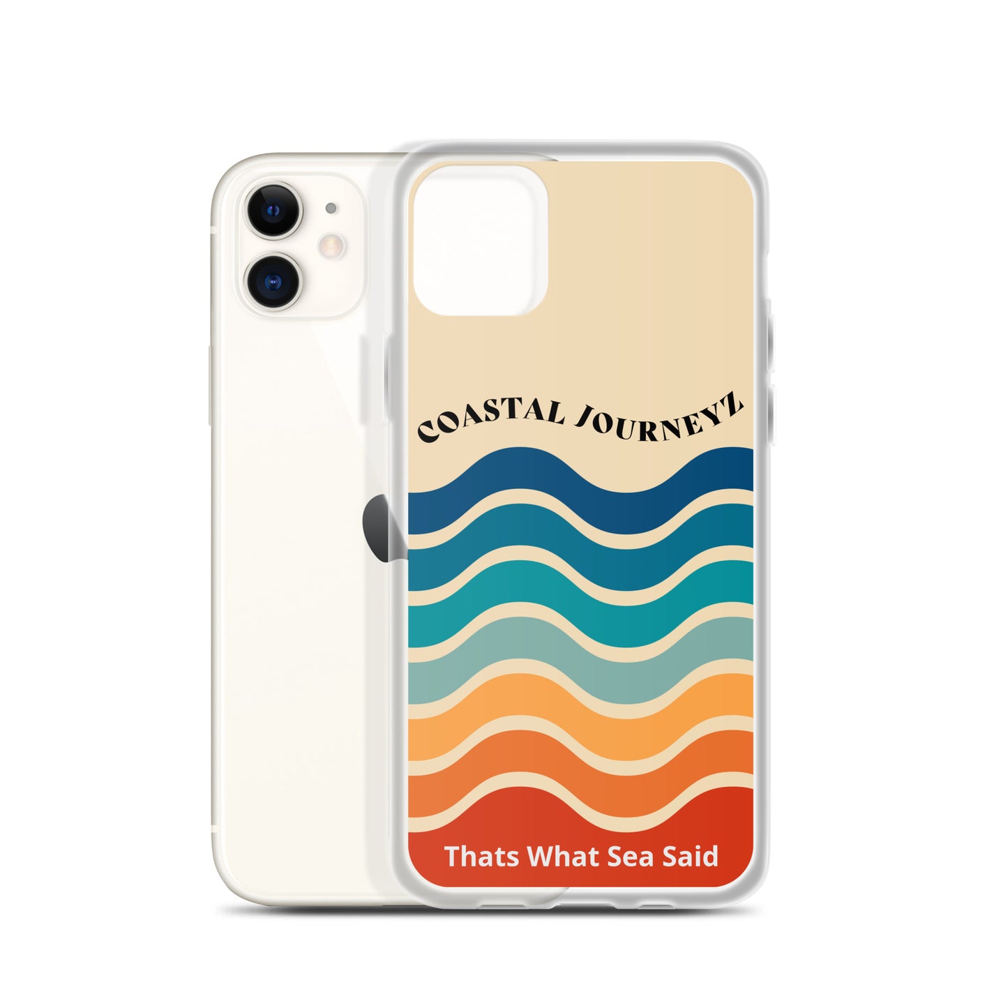 Coastal Journeyz Clear Case for iPhone®