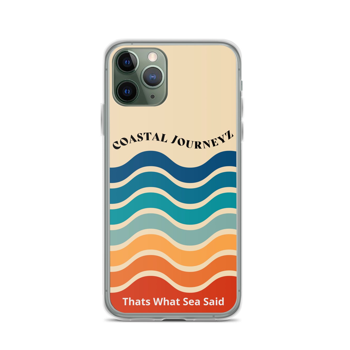 Coastal Journeyz Clear Case for iPhone®