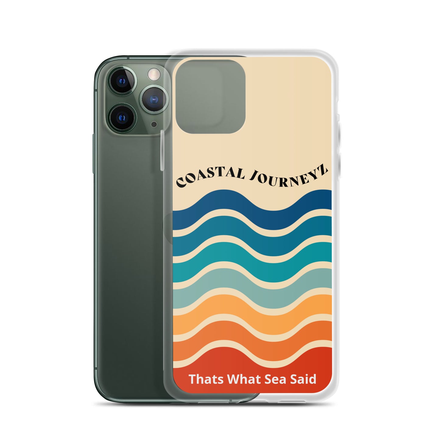 Coastal Journeyz Clear Case for iPhone®