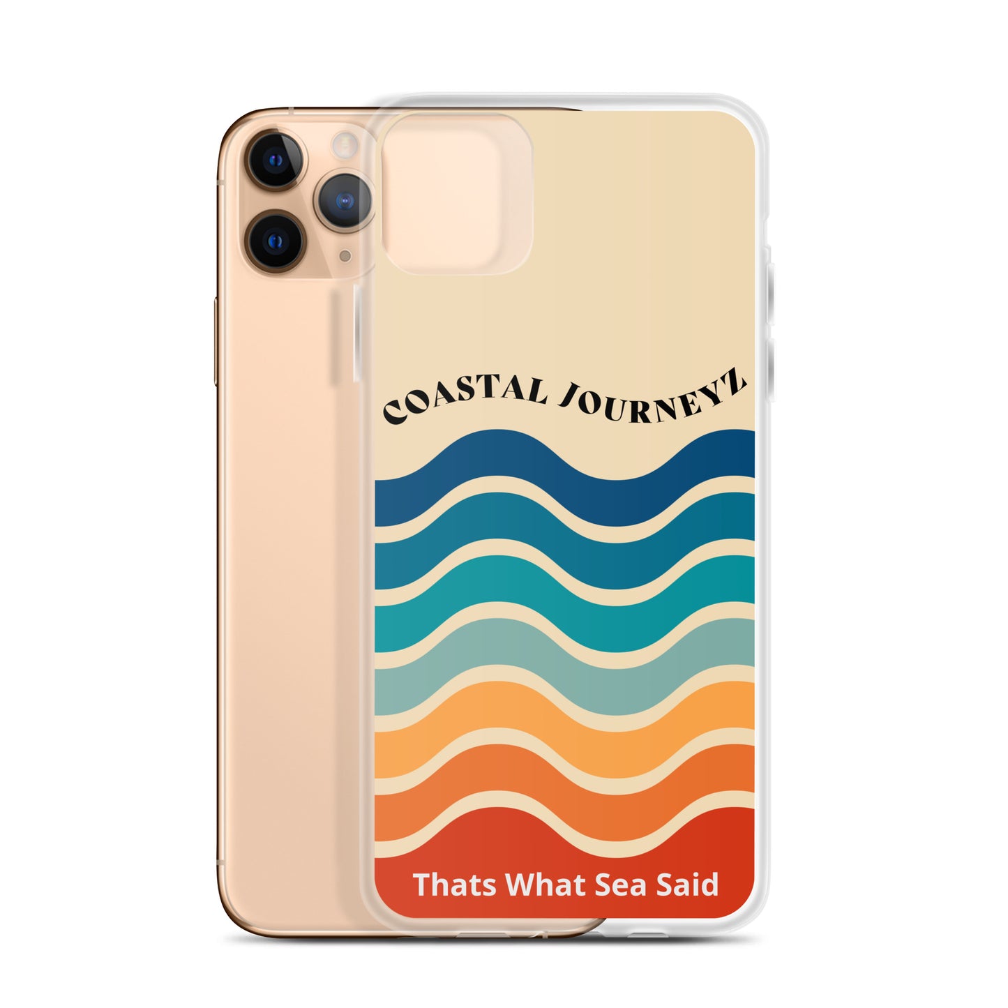 Coastal Journeyz Clear Case for iPhone®