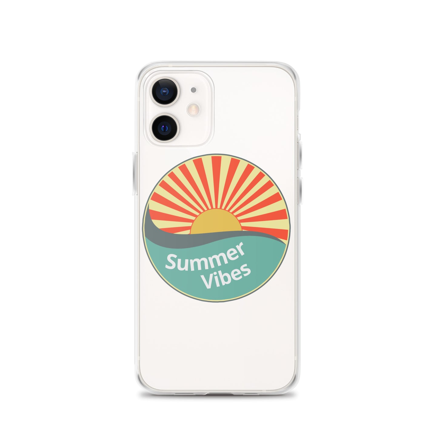 Summer Vibes with this Clear Case cover for iPhone®