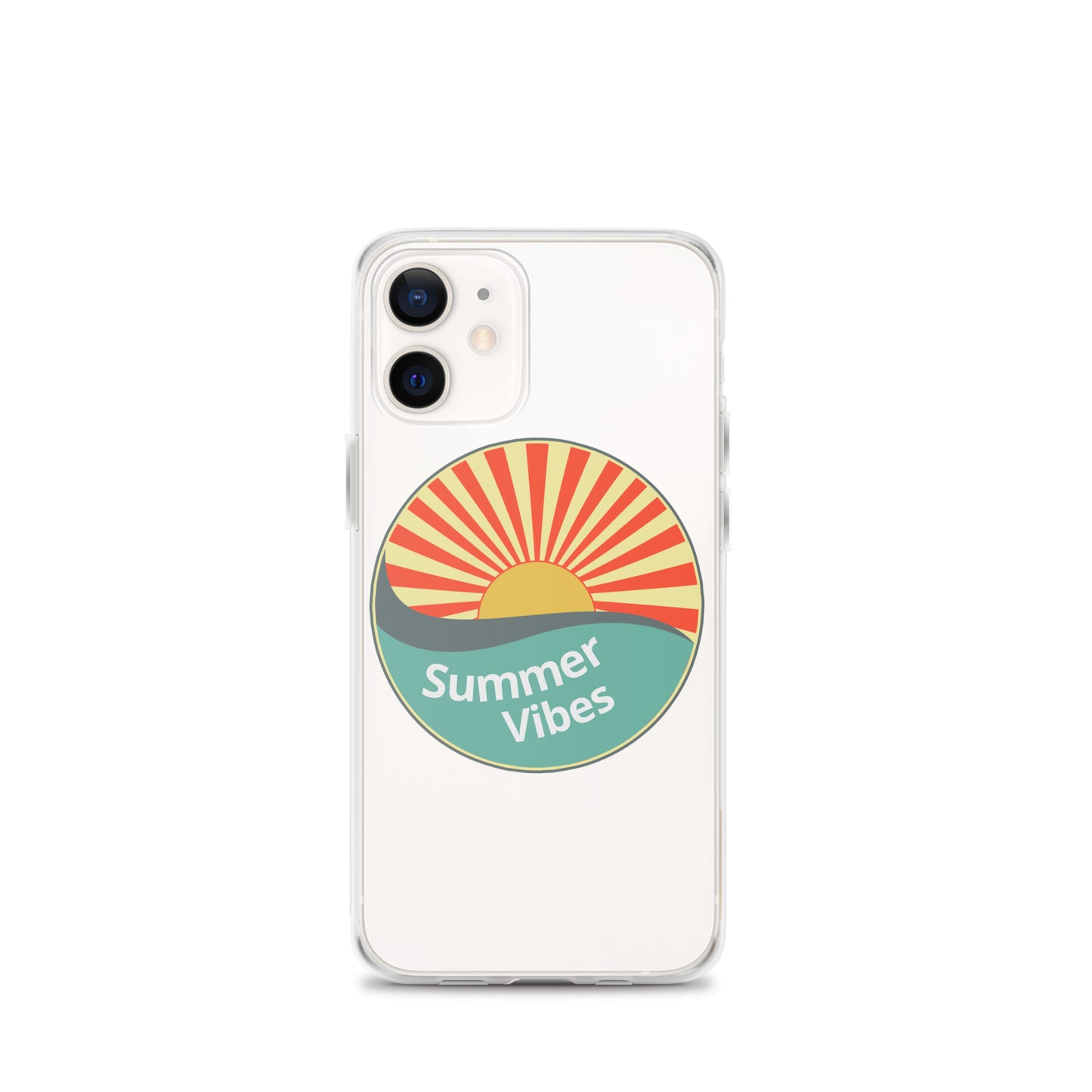 Summer Vibes with this Clear Case cover for iPhone®