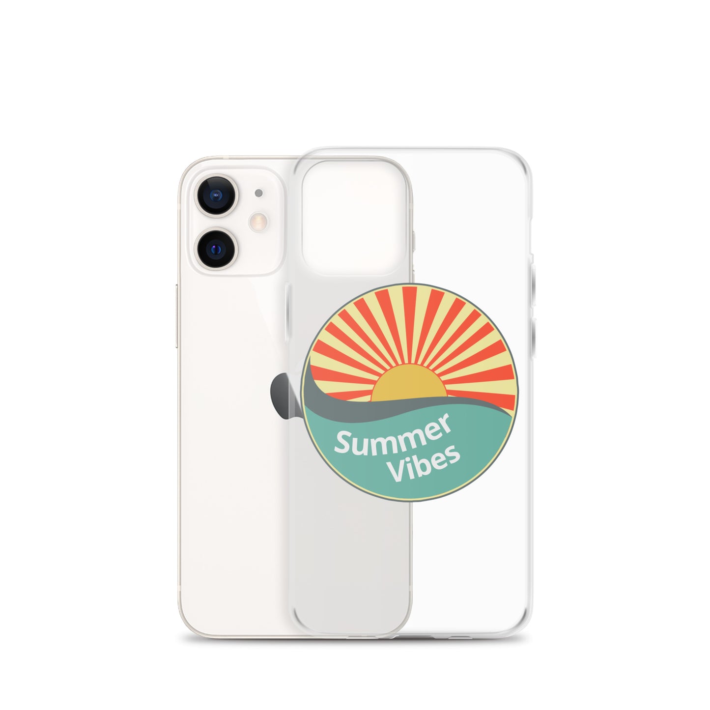 Summer Vibes with this Clear Case cover for iPhone®