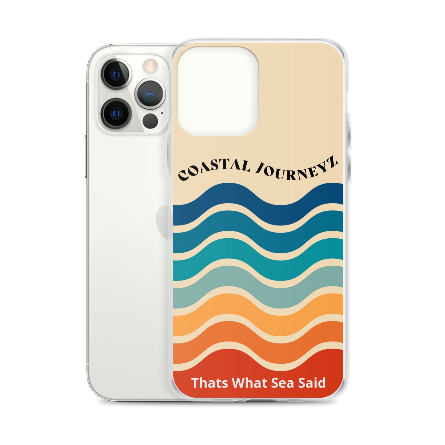 Coastal Journeyz Clear Case for iPhone®