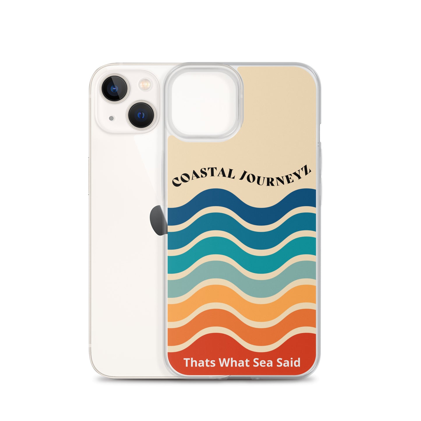 Coastal Journeyz Clear Case for iPhone®