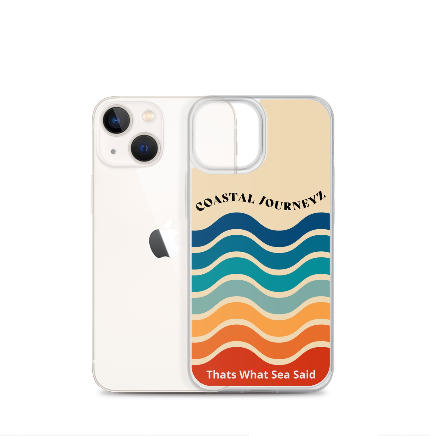 Coastal Journeyz Clear Case for iPhone®