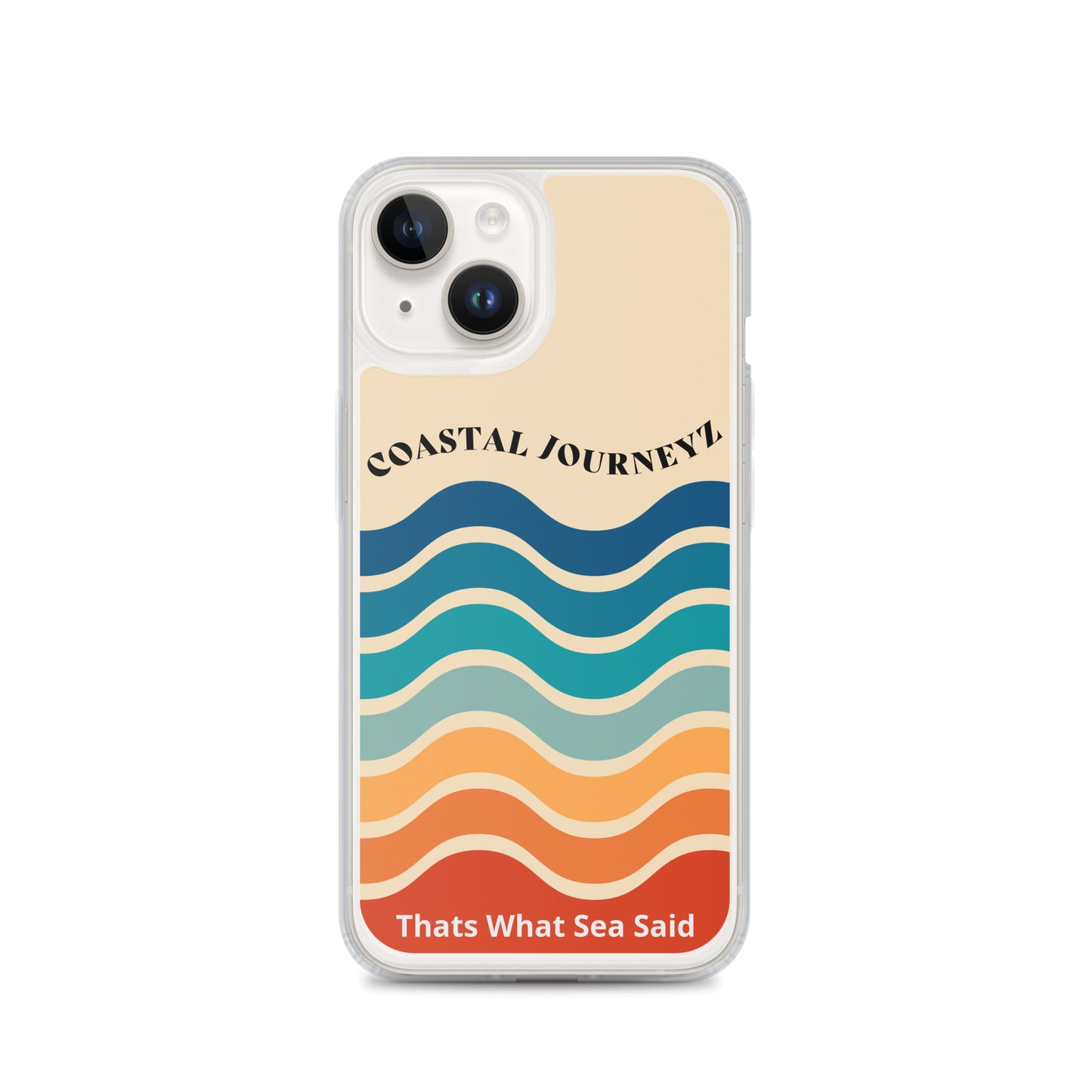 Coastal Journeyz Clear Case for iPhone®