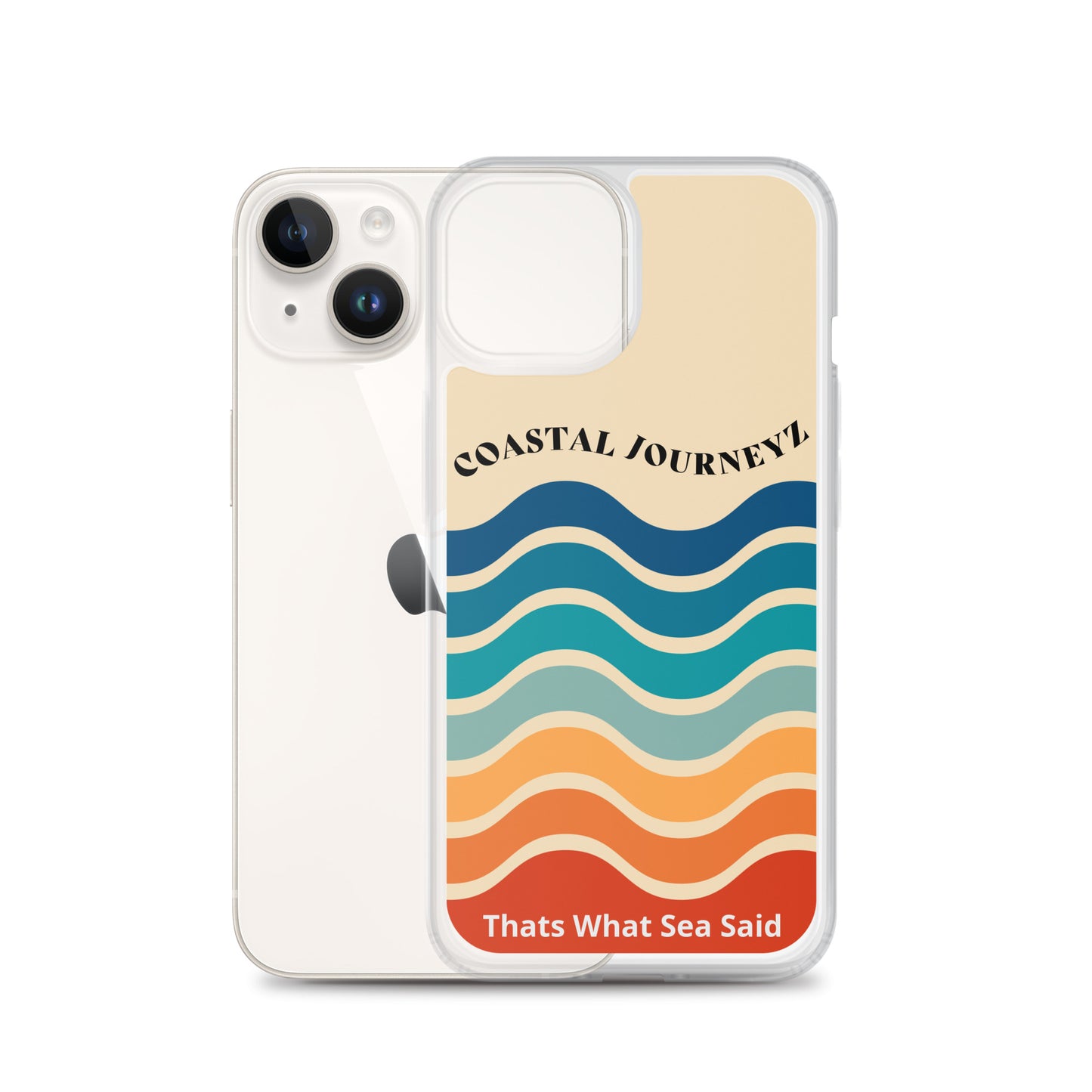 Coastal Journeyz Clear Case for iPhone®