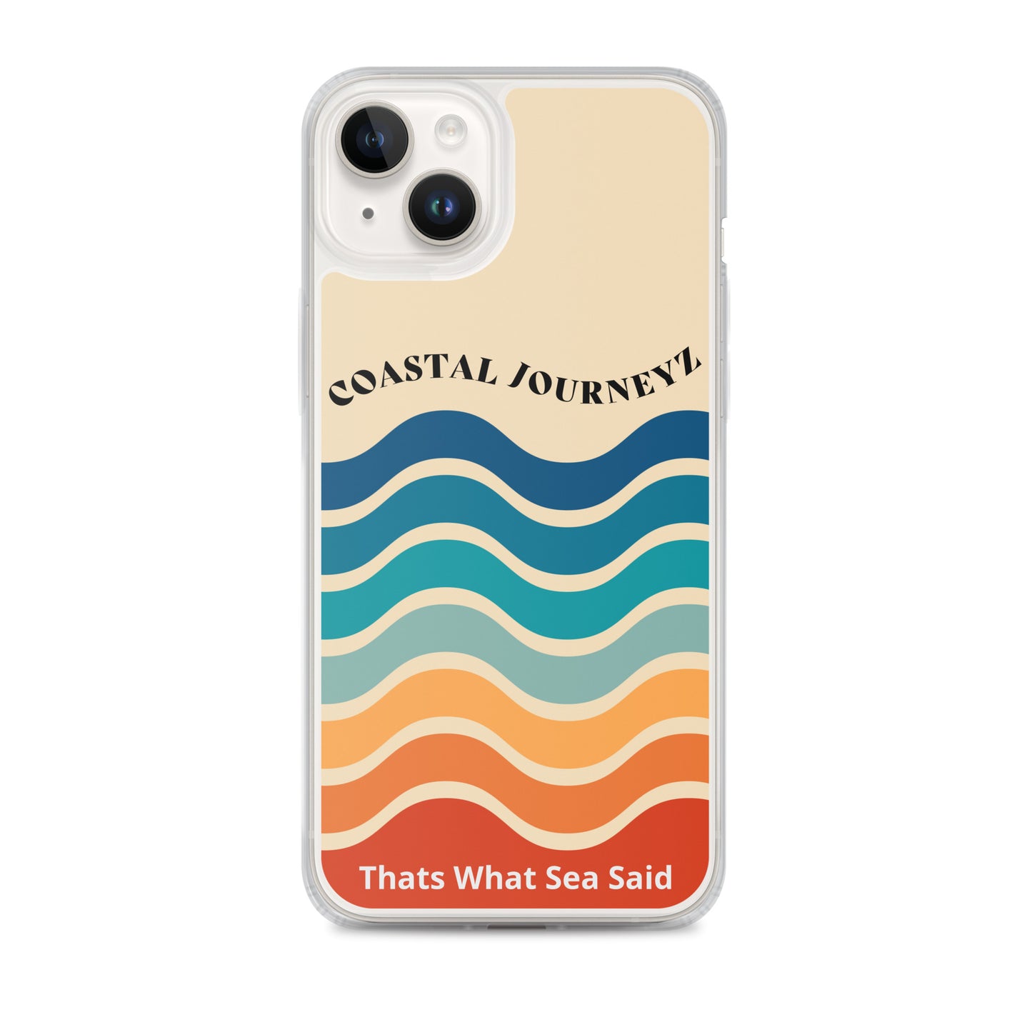 Coastal Journeyz Clear Case for iPhone®