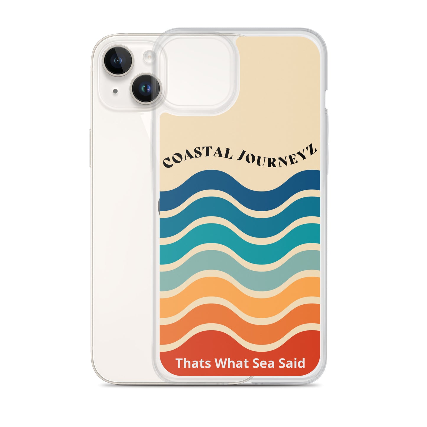 Coastal Journeyz Clear Case for iPhone®