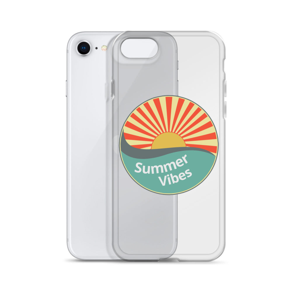 Summer Vibes with this Clear Case cover for iPhone®