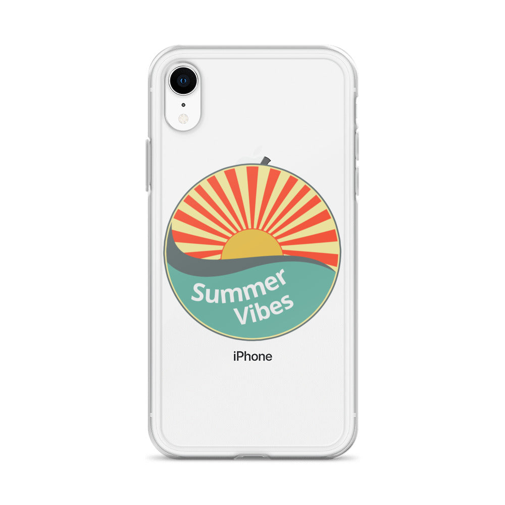 Summer Vibes with this Clear Case cover for iPhone®