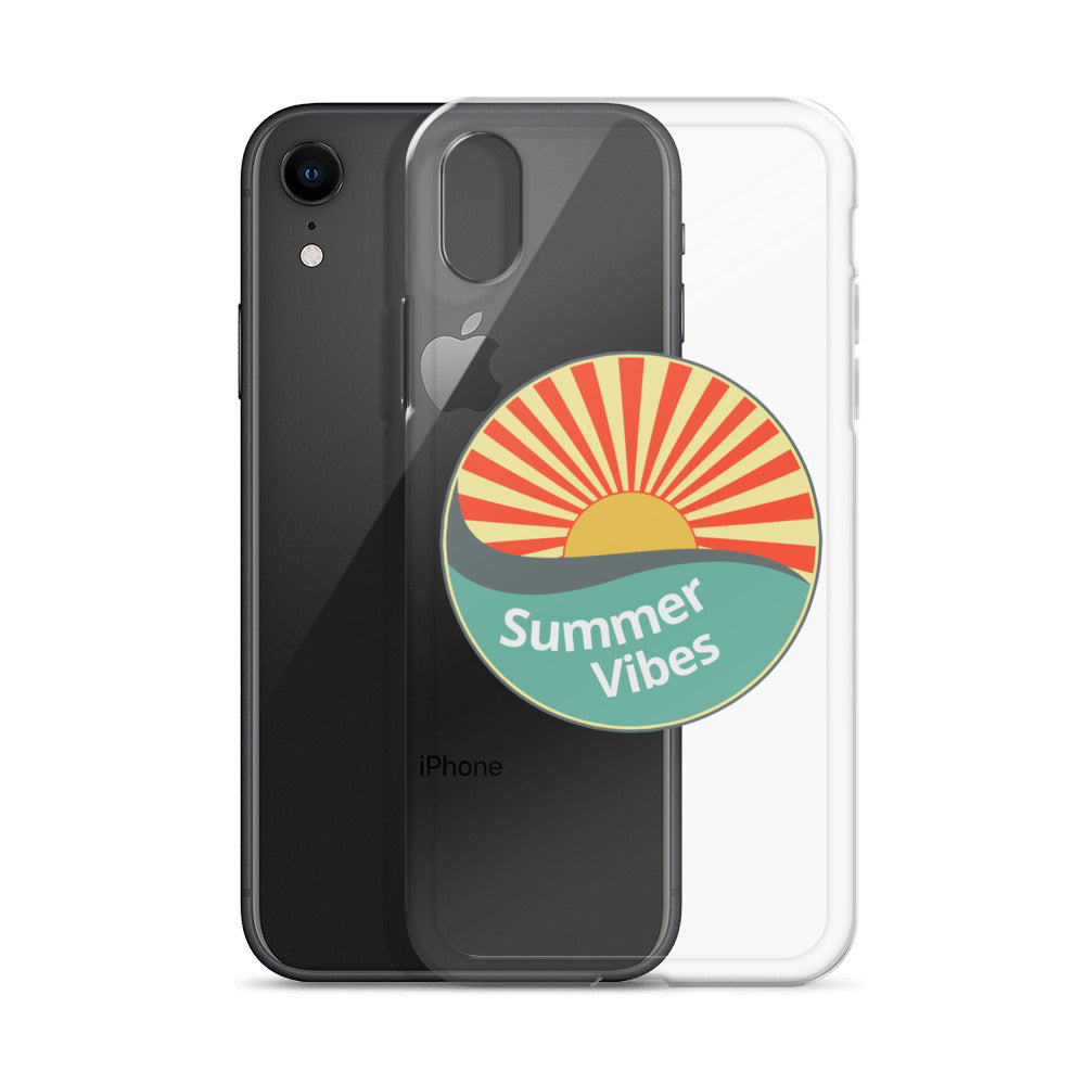 Summer Vibes with this Clear Case cover for iPhone®