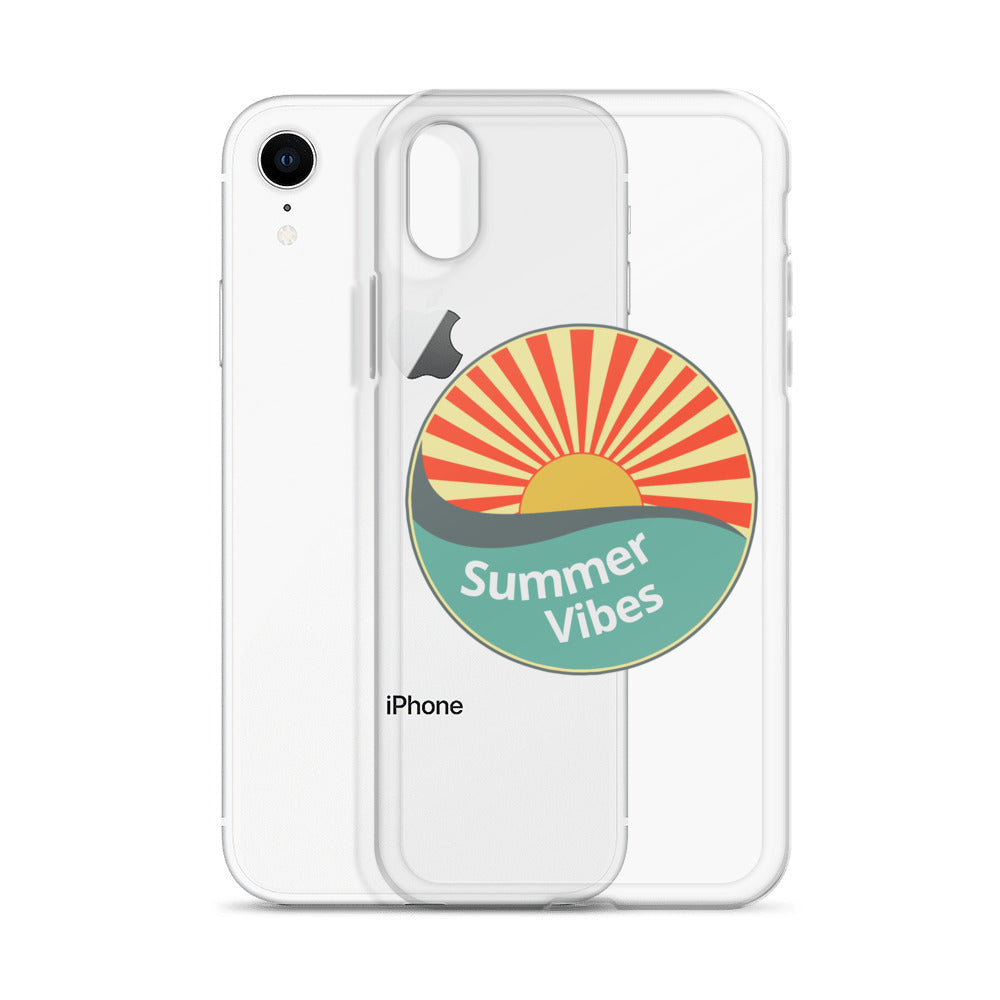 Summer Vibes with this Clear Case cover for iPhone®