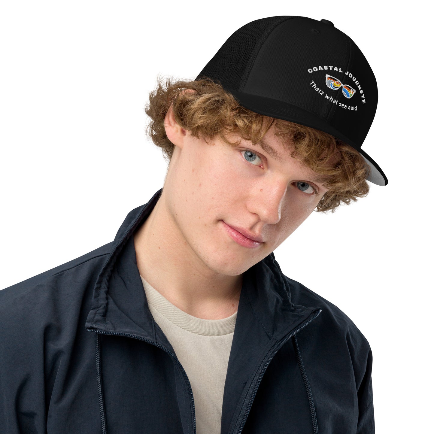 Coastal Journeyz Closed-back trucker cap