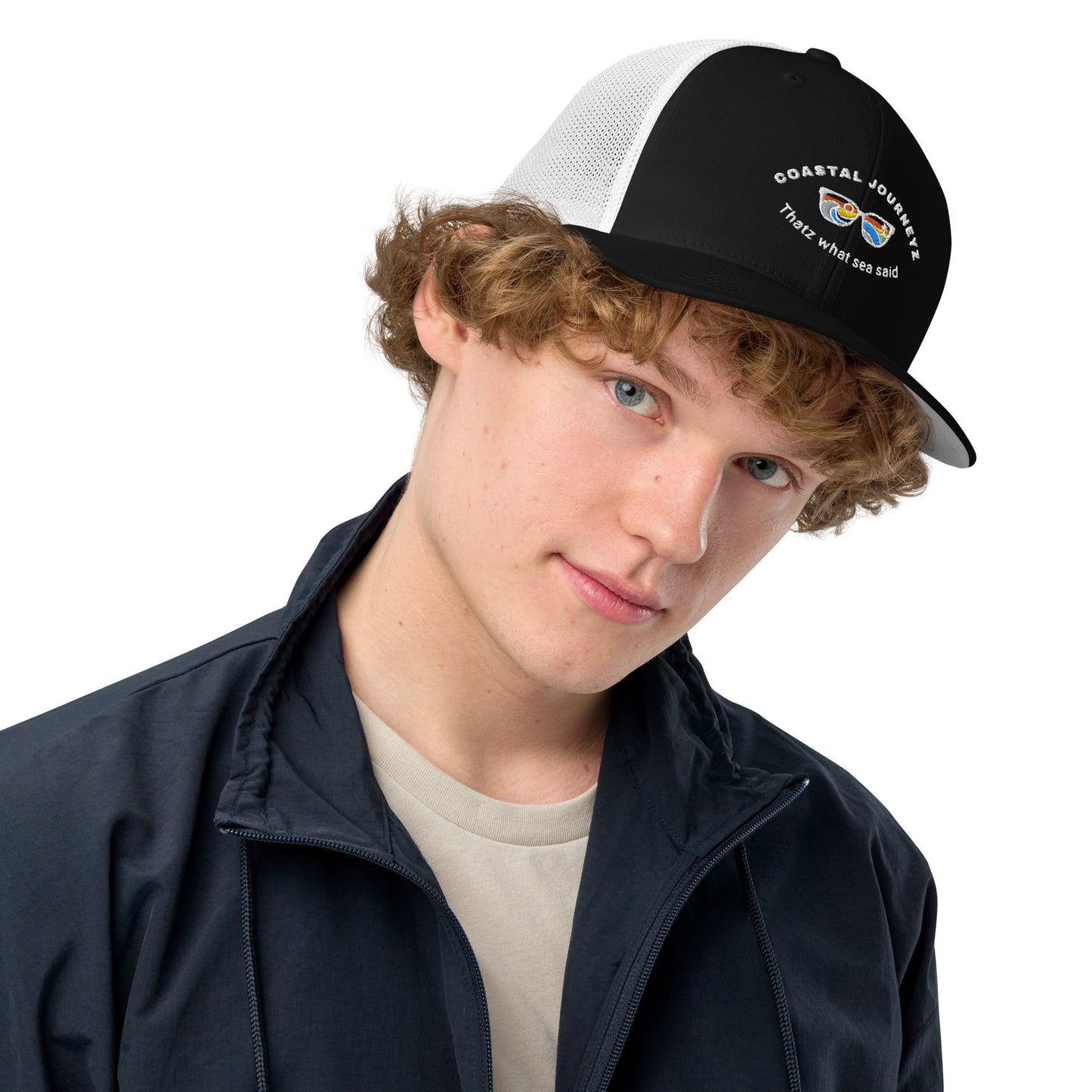 Coastal Journeyz Closed-back trucker cap