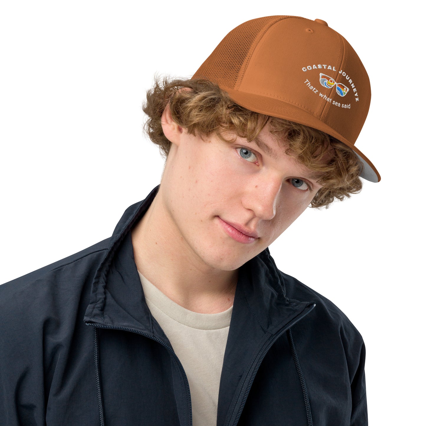 Coastal Journeyz Closed-back trucker cap