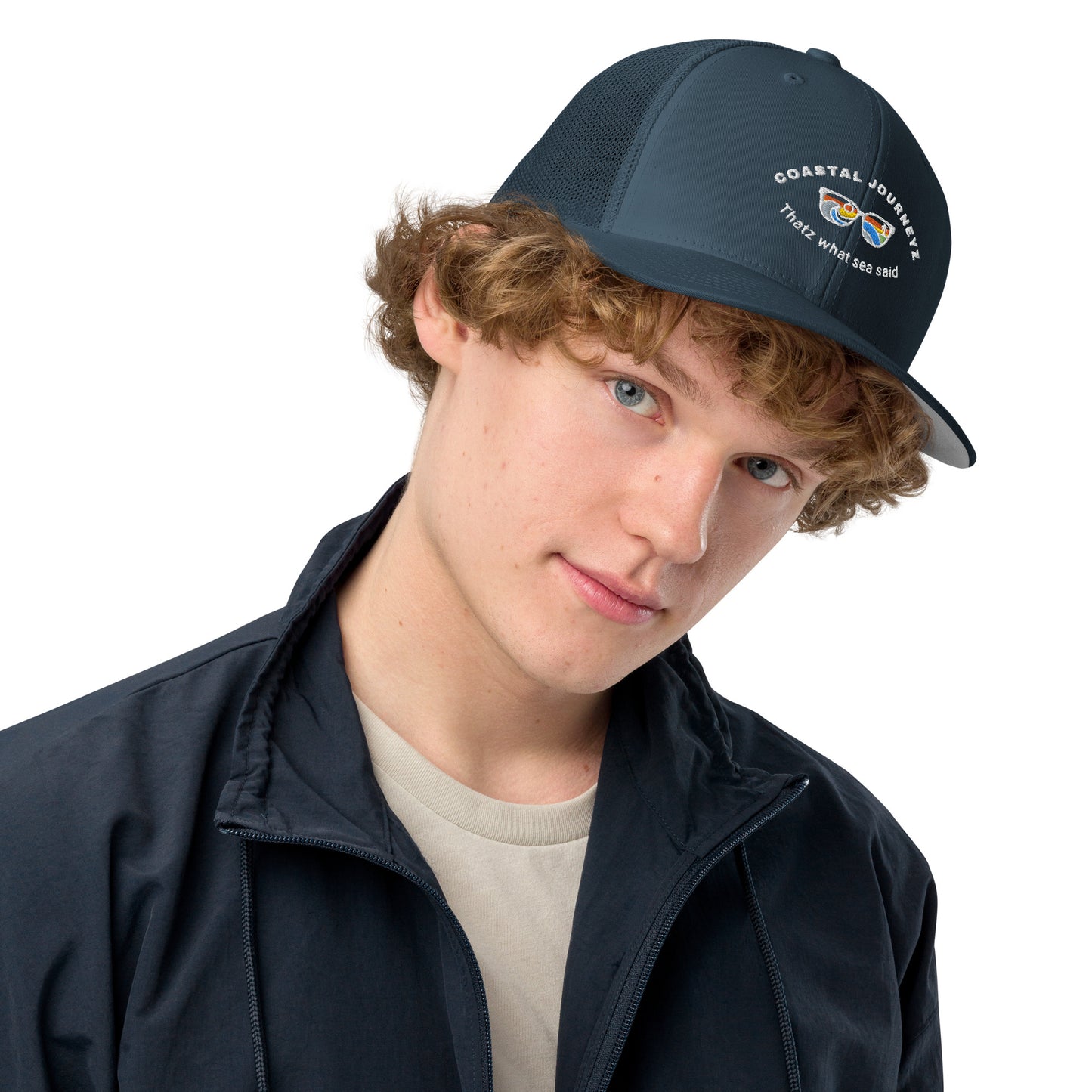 Coastal Journeyz Closed-back trucker cap