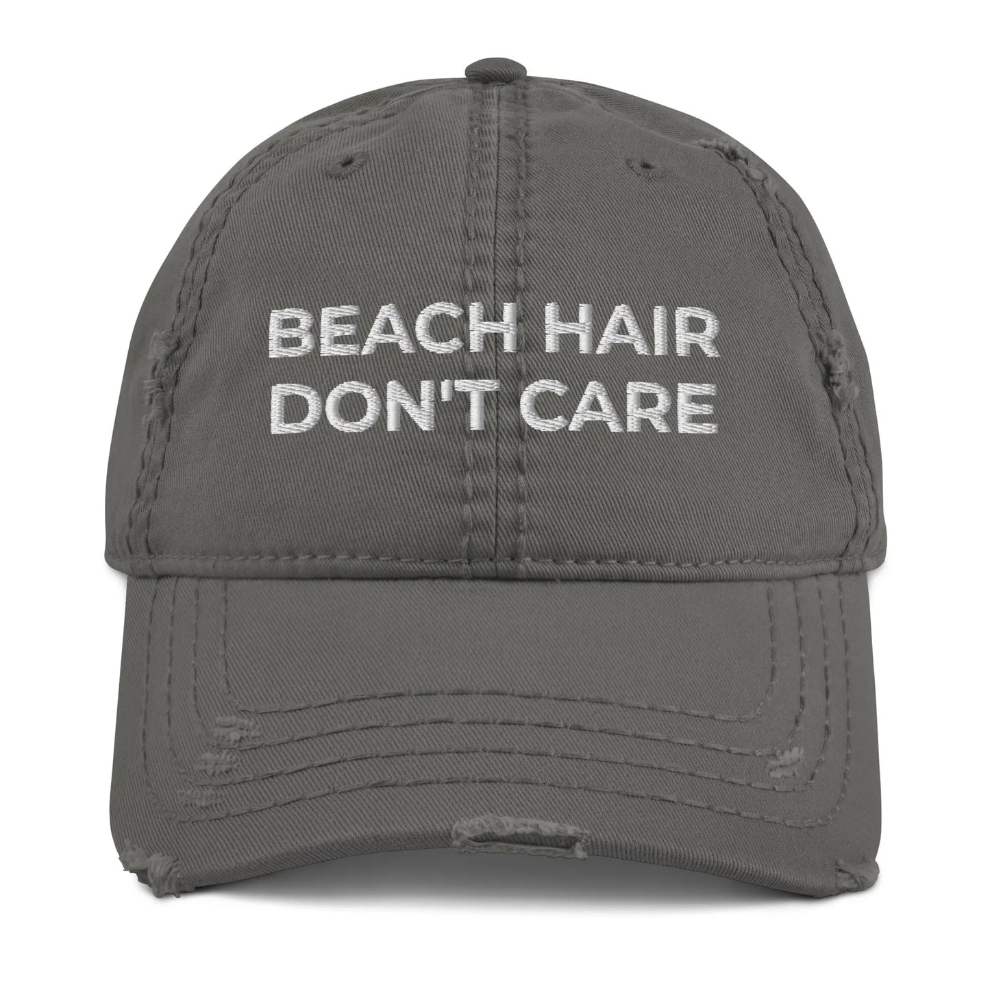 Beach Hair Don't Care - Adult Unisex Baseball Cap Coastal Journeyz