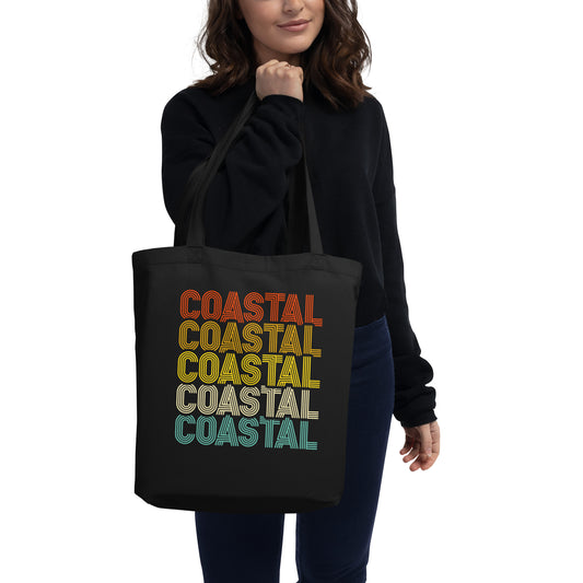 Coastal Retro All Purpose Eco Tote Bag