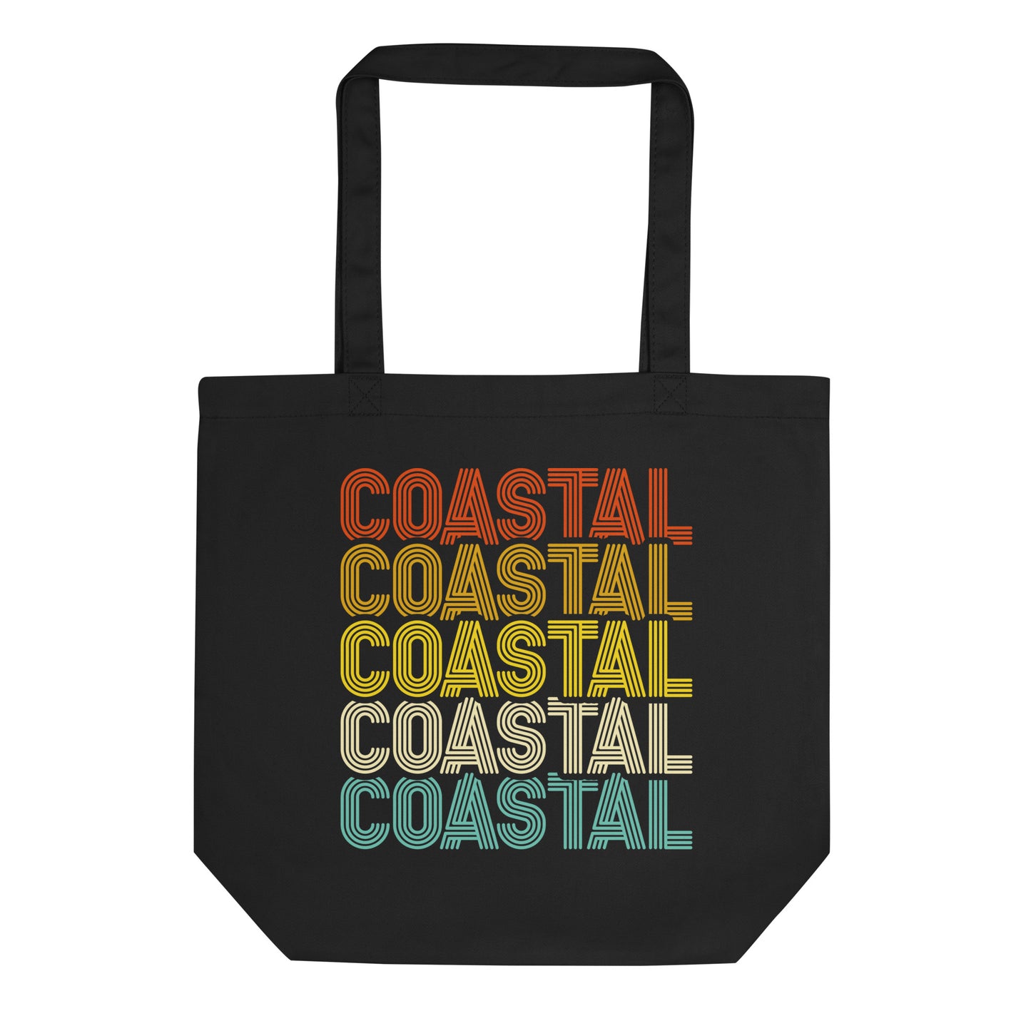 Coastal Retro All Purpose Eco Tote Bag