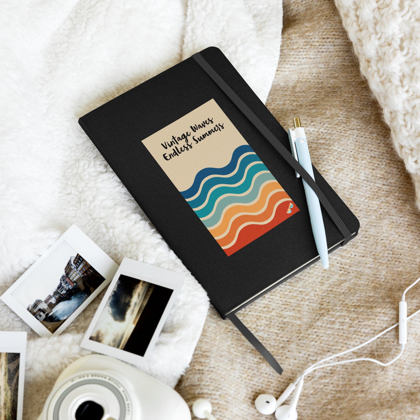 Endless Summers with this Hardcover Bound Journal Notebook