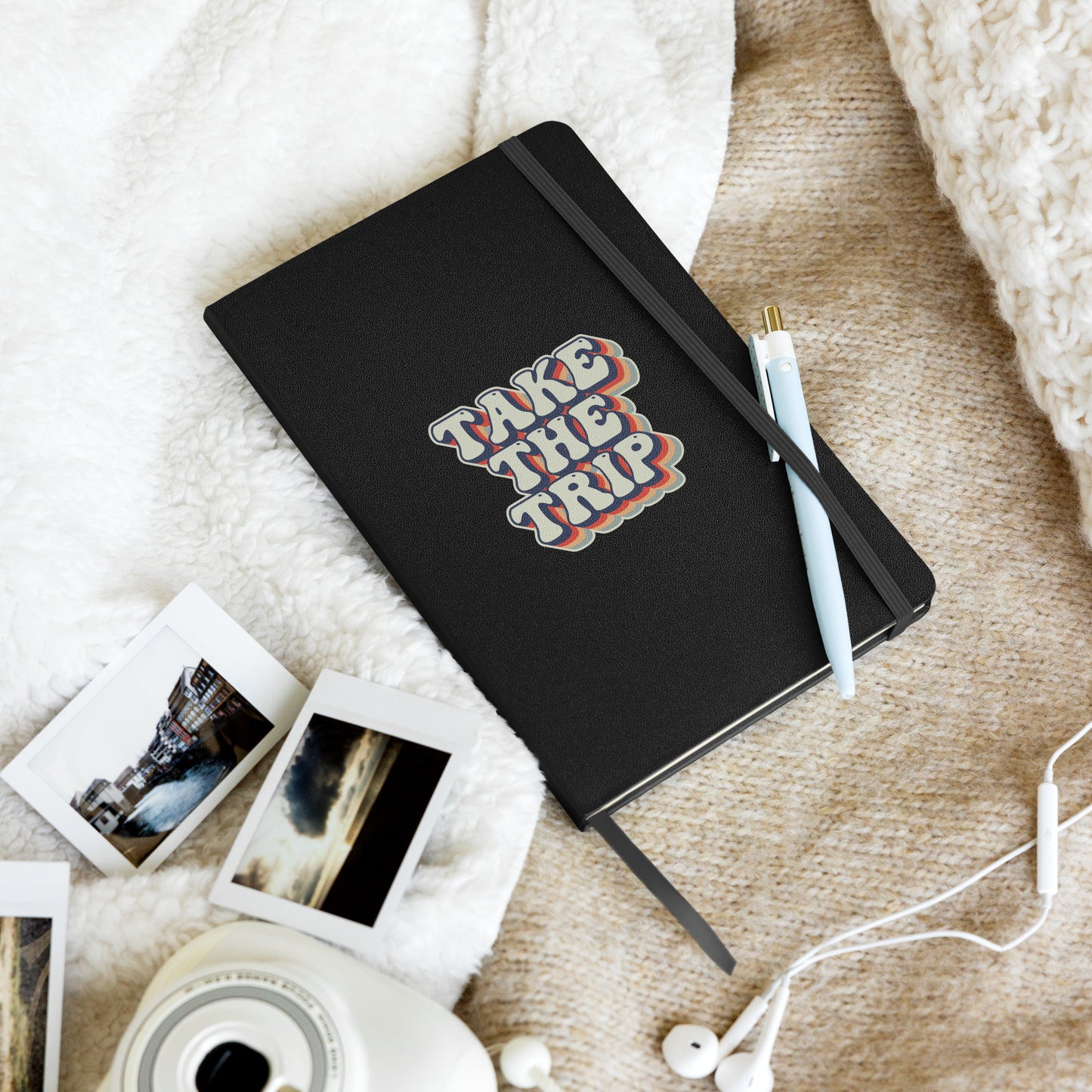 Take The Trip with this Hardcover Bound Journal Notebook