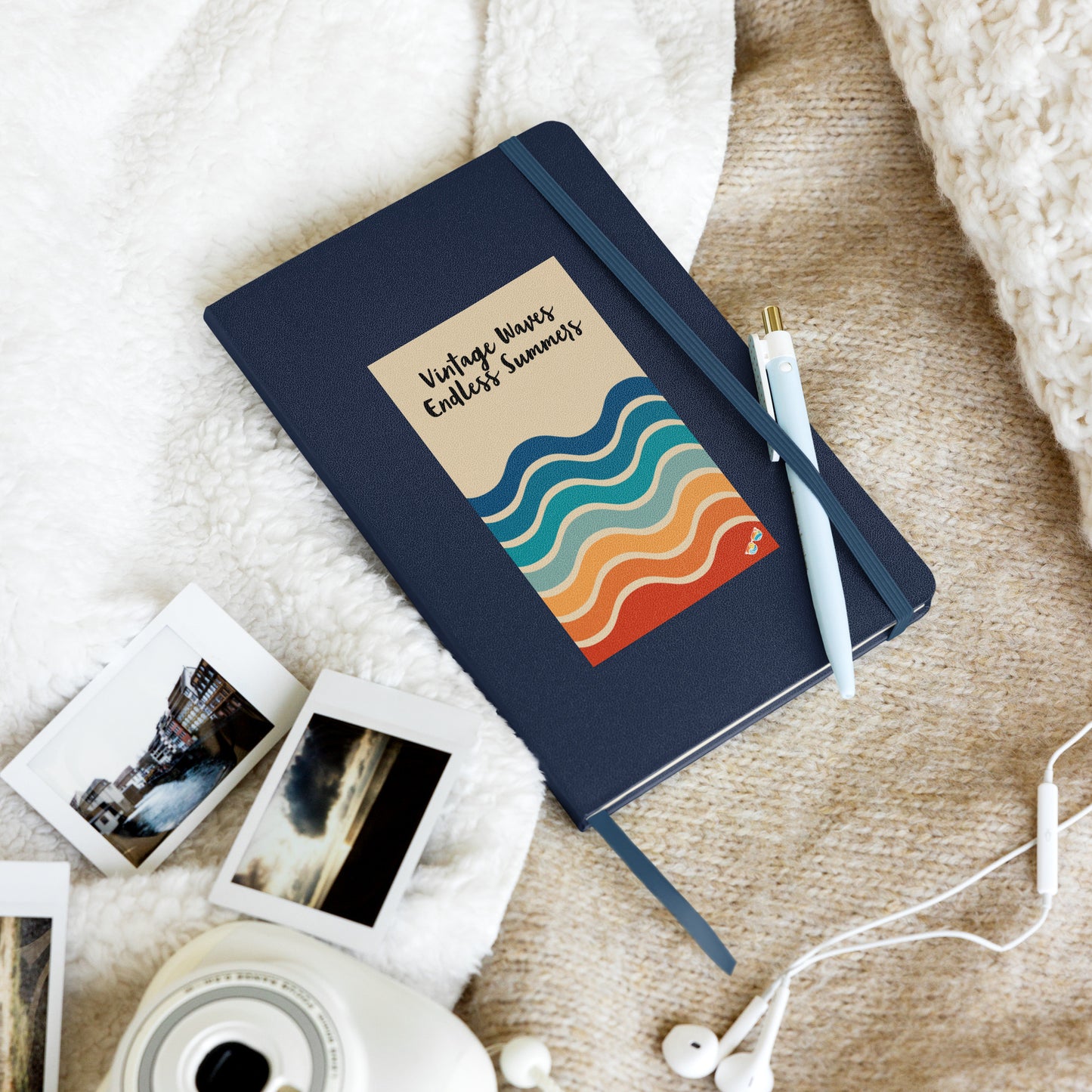 Endless Summers with this Hardcover Bound Journal Notebook