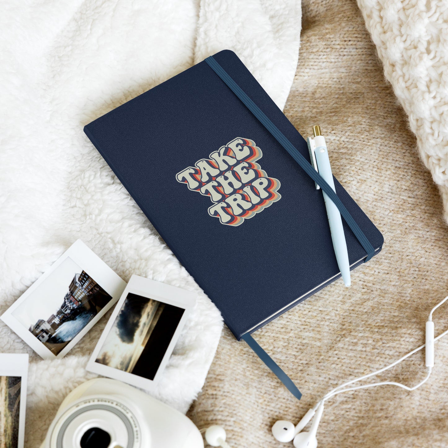 Take The Trip with this Hardcover Bound Journal Notebook