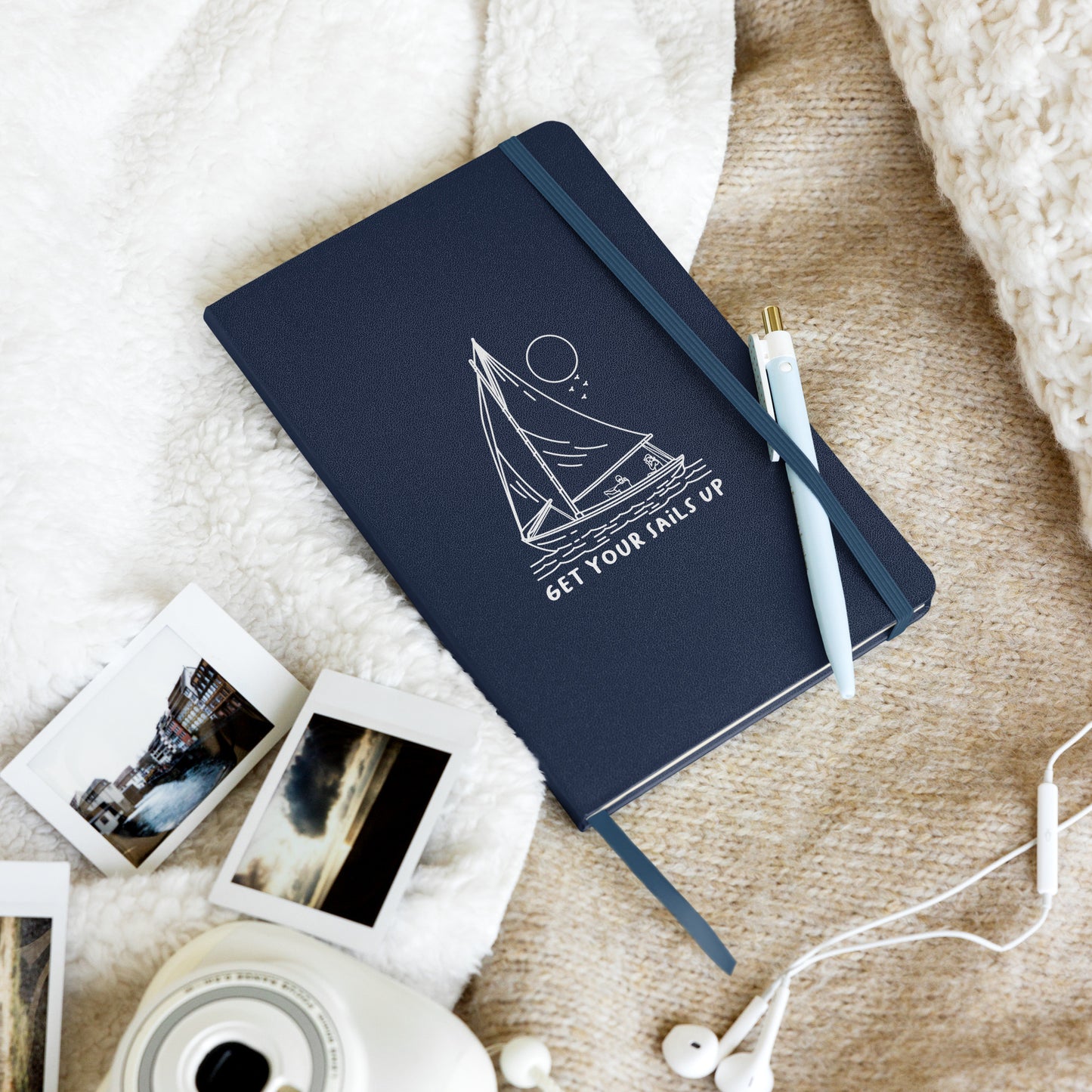 Get Your Sails Up with this Hardcover Bound Journal Notebook