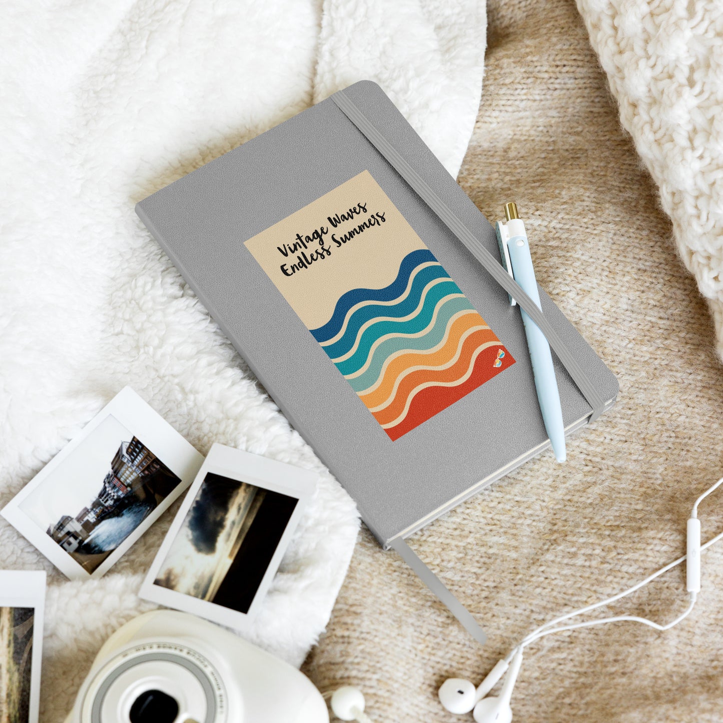 Endless Summers with this Hardcover Bound Journal Notebook