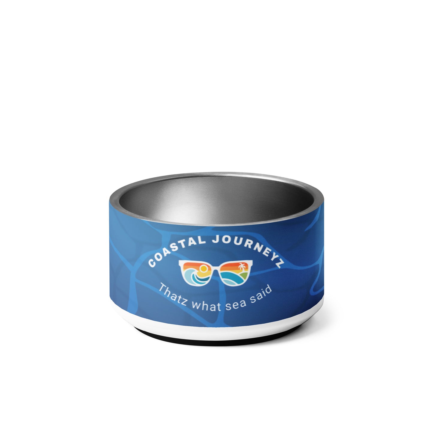 Ocean Blue Pet Bowl