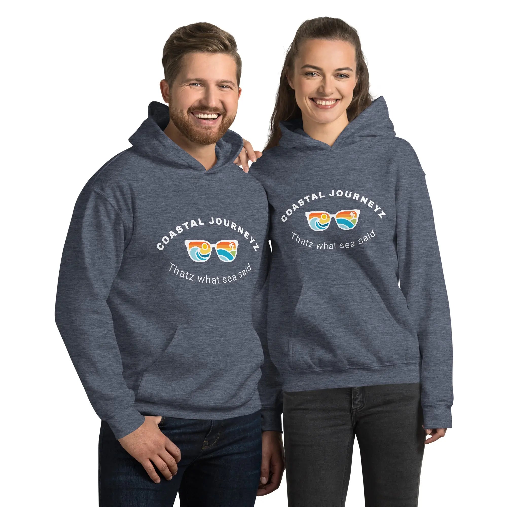 Coastal Journeyz Beach Hoodie - Heavy Blend