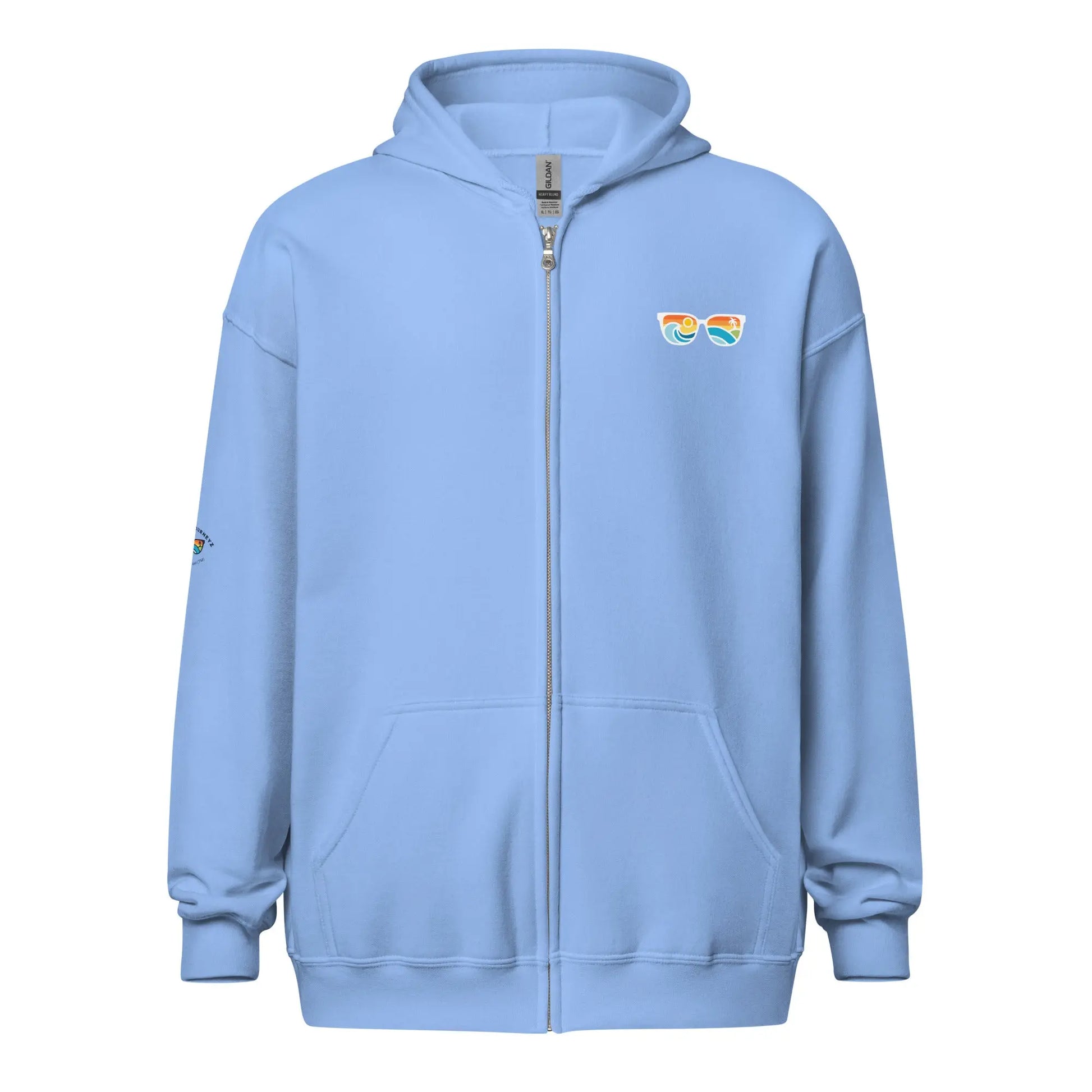 Coastal Journeyz Heavy Blend Zip Hoodie (Unisex) - Coastal Journeyz